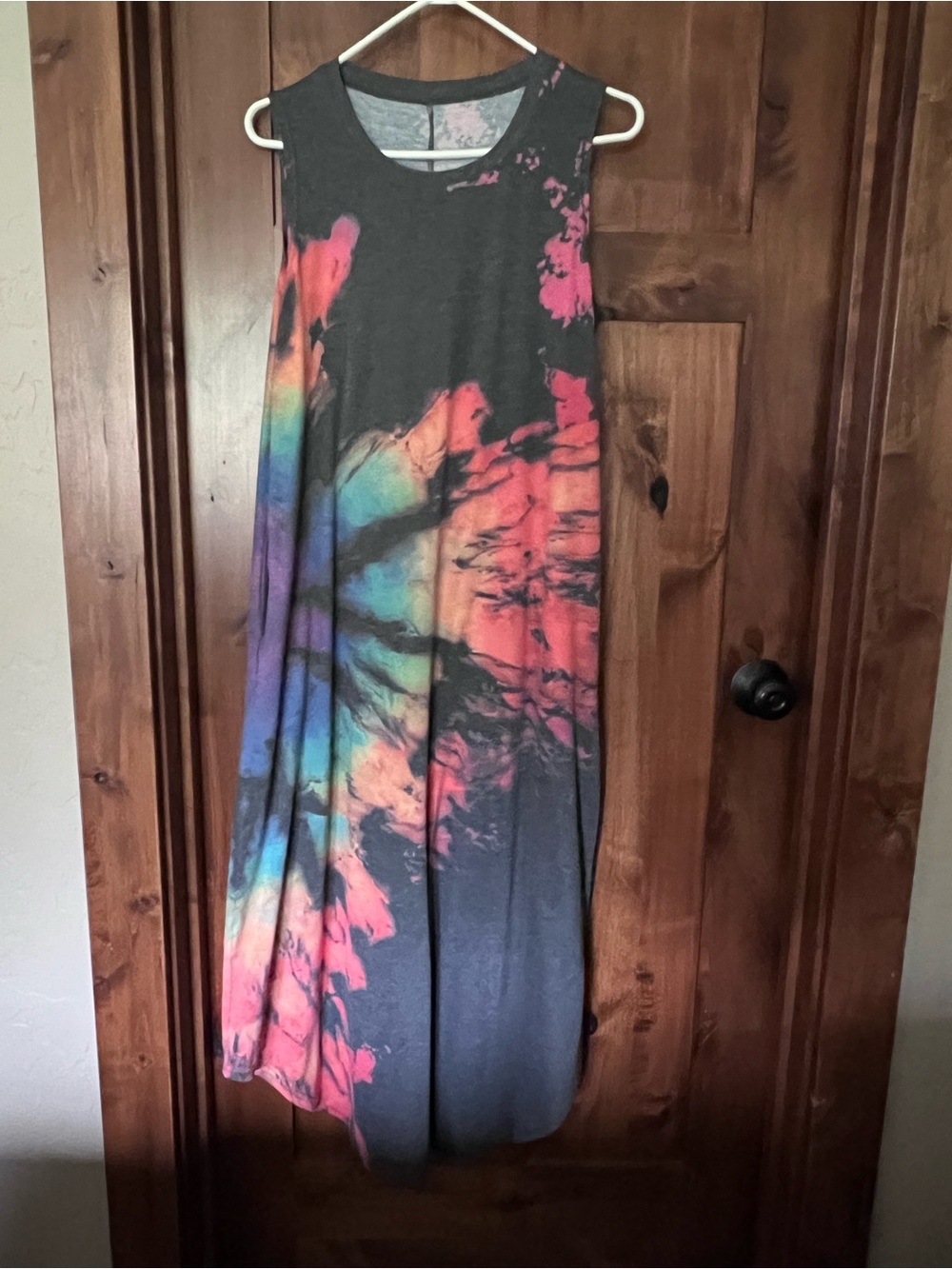 Women’s Tie-Dye Maxi Dress Multicolor
